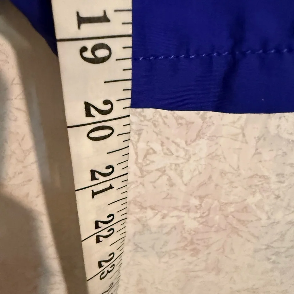 Tommy Bahama Cobalt Blue Swim Trunks with Orange Mesh And Drawstring, Sz XXL